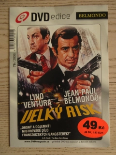 VELKÝ RISK, L. VENTURA, J.-P. BELMONDO, DVD FILM