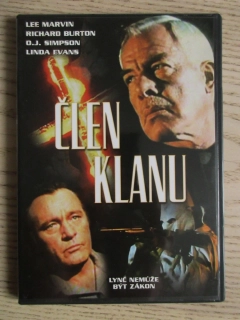 ČLEN KLANU, L. MARVIN, O. J. SIMPSON, R. BURTON, DVD FILM