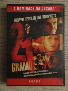 21 GRAMŮ, S. PENN, N. WATTS, DVD FILM