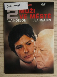DVA MUŽI VE MĚSTĚ, A. DELON, J. GABIN, DVD FILM