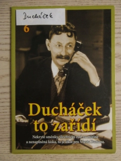 DUCHÁČEK TO ZAŘÍDÍ, V. BURIAN, DVD FILM  ČR