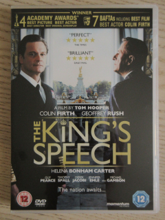 KRÁLOVA ŘEČ, C.FIRTH, G.RUSH, GB OBAL, ČESKÁ VERZE, DVD FILM