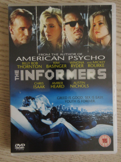 INFORMÁTOŘI, K.BASINGER, M.ROURKE, GB OBAL, ČESKÉ DVD FILM