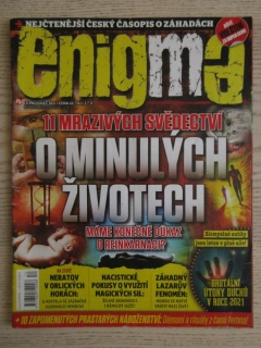 ENIGMA, 12/2021, 11 MRAZIVÝCH SVĚDECTVÍ O MINULÝCH ŽIVOTECH, **an
