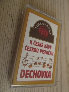 K ČESKÉ KÁVĚ ČESKOU PÍSNIČKU, DECHOVKA, MC KAZETA 