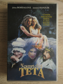 NESMRTELNÁ TETA, J. BOHDALOVÁ, J. HANZLÍK, VHS VIDEOKAZETA