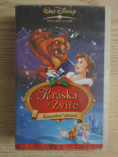 KRÁSKA A ZVÍŘE - KOUZELNÉ VÁNOCE, VHS VIDEOKAZETA