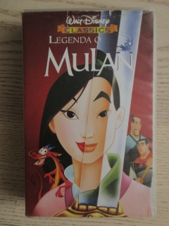 LEGENDA O MULAN, VHS VIDEOKAZETA