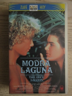 MODRÁ LAGUNA, VHS VIDEOKAZETA