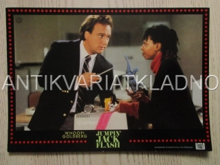 JUMPIN' JACK FLASH, J. BELUSHI, W. GOLDBERG, FOTOSKA FILM USA 15081