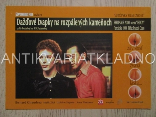 KAPKY DEŠTĚ NA ROZPÁLENÝCH KAMENECH, R. GIRARDEAU, FOTOSKA FILM FR 15116