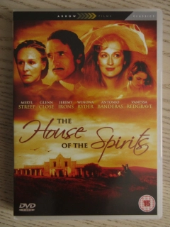 DŮM DUCHŮ, W. RYDER, M. STREEP, GB OBAL, ČESKÉ DVD FILM
