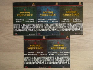 SOUBOJ VOJEVŮDCŮ, 1-5, VÁLKA, DVD FILM DOKUMENT