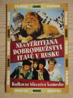 NEUVĚŘITELNÁ DOBRODRUŽSTVÍ ITALŮ V RUSKU, A. MIRONOV, N. DAVOLI, DVD FILM