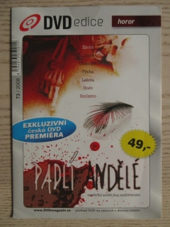 PADLÍ ANDĚLÉ, DVD FILM