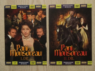 PANÍ Z MONSOREAU, DÍL 1+2, 2X DVD FILM
