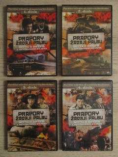 PRAPORY ŽÁDAJÍ PALBU, BITVA O DNĚPR A OSVOBOZENÍ KYJEVA, DVD 1-4, DVD FILM