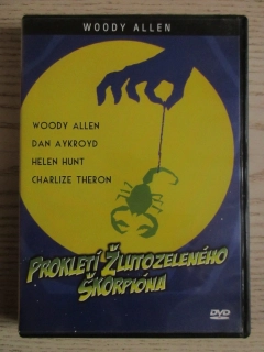 PROKLETÍ ŽLUTOZELENÉHO ŠKORPIÓNA, W. ALLEN, D. AYKROYD, H. HUNT, DVD FILM