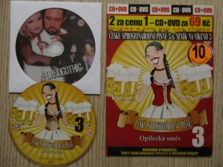 ČESKÉ SPROSTONÁRODNÍ PÍSNĚ 3 A SEXÍK NA VÍKEND, CD + DVD FILM EROTIKA