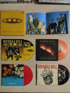 DIVOKEJ BILL, PROPUSTKA DO PEKEL, SVATÁ PRAVDA, MEZI NIMA, 4X CD HUDBA