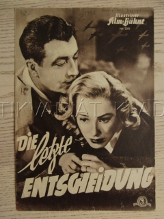 DIE LETZTE ENTSCHEIDUNG, R. TAYLOR, E. PARKER, BIO PROGRAM Č. 2051