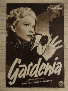 THE BLUE GARDENIA, A. BAXTER, R. CONTE, BIO PROGRAM Č. 2082