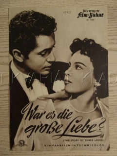 PŘÍBĚH TŘÍ LÁSEK, P. ANGELI, E. BARRYMORE, BIO PROGRAM Č. 2188