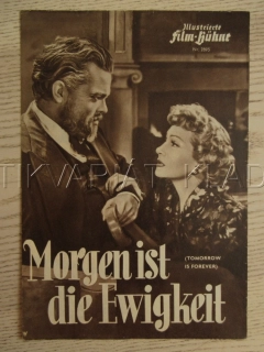 ZÍTRA JE NAVŽDY, O. WELLES, C. COLBERT, G. BRENT, BIO PROGRAM Č. 2895