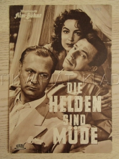 HRDINOVÉ JSOU UNAVENÍ, C. JÜRGENS, M. FELIX, Y. MONTAND,BIO PROGRAM Č. 2975