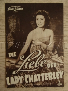 L'AMANT DE LADY CHATTERLEY, D. DARRIEUX, L. GENN, E. CRISA, BIO PROGRAM Č. 3199