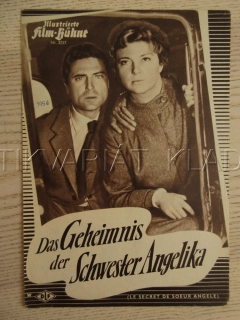 LE SECRET DE SOUER ANGÈLE, A. DINAN, S. DESMARETS, B. BOVY, BIO PROGRAM Č. 3257