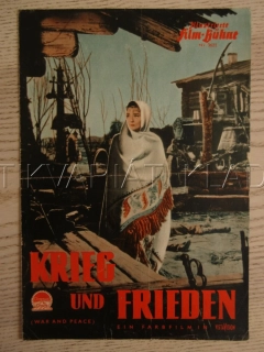 VOJNA A MÍR, A. HEPBURN, H. FONDA, A. EKBERG, BIO PROGRAM Č. 3622
