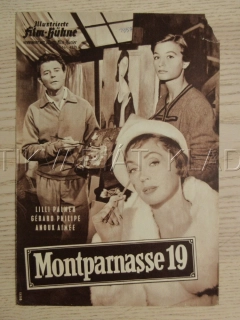 MILENCI Z MONTPARNASSU, L. PALMER, G. PHILIPE, A. AIMÉE, BIO PROGRAM Č. 4331