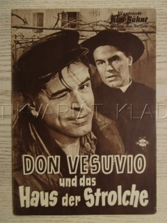 DON VESUVIO UND DAS HAUS DER STROLCHE, IL BACIO DEL SOLE, O. W. FISCHER, I. STEHN, CH. WOLFF, BIO PROGRAM Č. 4553