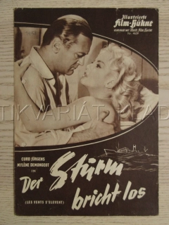 LE VENT SE LÈVE, C. JÜRGENS, J. GERARD, A. SAURY, BIO PROGRAM Č. 4639