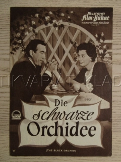 THE BLACK ORCHID, S. LOREN, A. QUINN, I. BALIN, BIO PROGRAM Č. 4741
