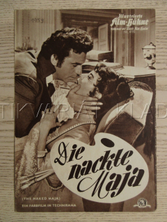 LA MAJA DESNUDA, A. GARDNER, A. FRANCIOSA, A. NAZZARI, BIO PROGRAM Č. 4770