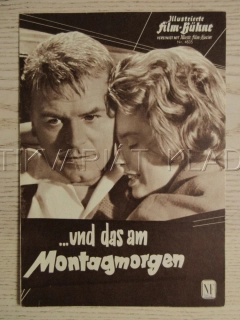 UND DAS AM MONTAGMORGEN, O. W. FISCHER, U. JACOBSSON, V. TSCHECHAWA, R. GRAF, BIO PROGRAM Č. 4835