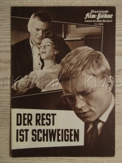 DER REST IST SCHWEIGEN, H. KRÜGER, P. V. EYCK, R. FORSTER, BIO PROGRAM Č. 04860