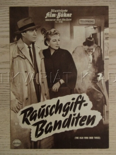 THE MAN WHO DIED TWICE, R. CAMERON, V. RALSTON-HRUBÁ, M. MAZURKI, BIO PROGRAM Č. 4942