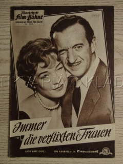 ASK ANY GIRL, D. NIVEN, S. MACLAINE, G. YOUNG, BIO PROGRAM Č. 5010