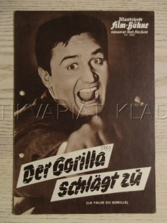 LA VALSE DU GORILLE, R. HANIN, CH. VANEL, W. PREISS, BIO PROGRAM Č. 5062