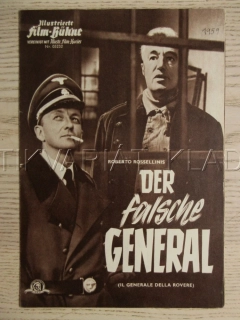 GENERÁL DELLA ROVERE, V. DE SICA, H. MESSEMER, R. ROSSELLINI, BIO PROGRAM Č. 05232
