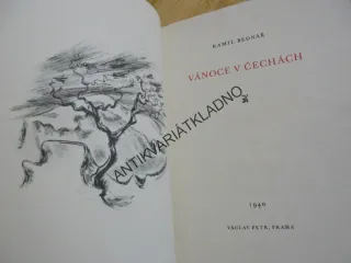 VÁNOCE V ČECHÁCH, KAMIL BEDNÁŘ, M.TRUKSA,1941