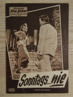 NIKDY V NEDĚLI, M. MERCOURI, J. DASSIN, G. FOUNDAS, BIO PROGRAM Č. 5416