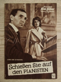 STŘÍLEJTE NA PIANISTU, CH. AZNAVOUR, A. REMY, S. DAVRI, BIO PROGRAM Č. 5487