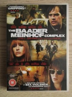 THE BAADER MEINHOF COMPLEX, M. GEDECK, M. BLEIBTREU, J. WOKALEK, GB OBAL, DVD FILM