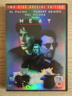 HEAT, AL PACINO, R. DENIRO, V. KILMER, GB OBAL, 2X DVD FILM