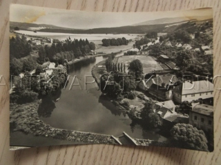 LEDEČ NAD SÁZAVOU, ŘEKA, KÁNOJE, OKRES HAVLÍČKŮV BROD, POHLEDNICE 740