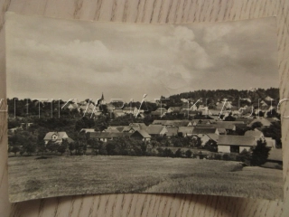ONDŘEJOV, CELKOVÝ POHLED, VESNICE, POLE, OKRES PRAHA-VÝCHOD, POHLEDNICE 742